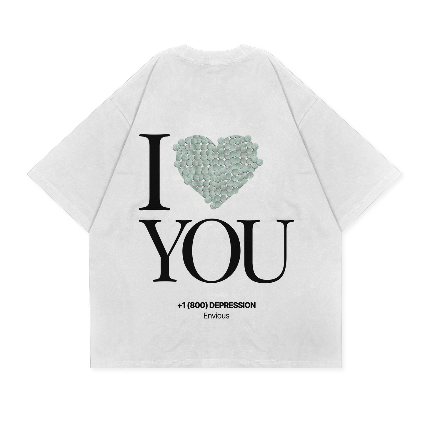I Love You White T-Shirt