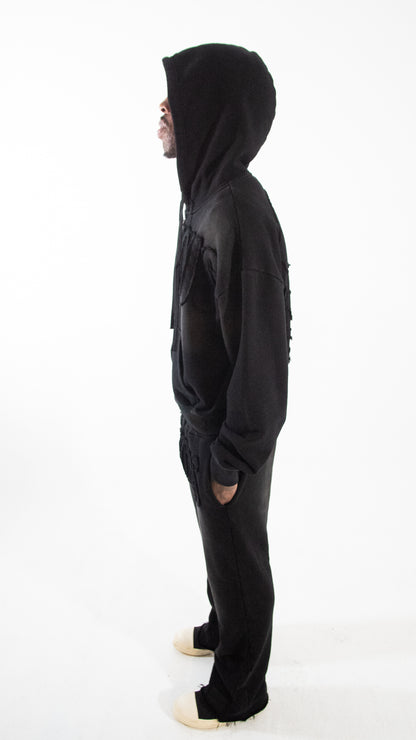 Envious Skull Zip Up (BLACKOUT) (Jacket)