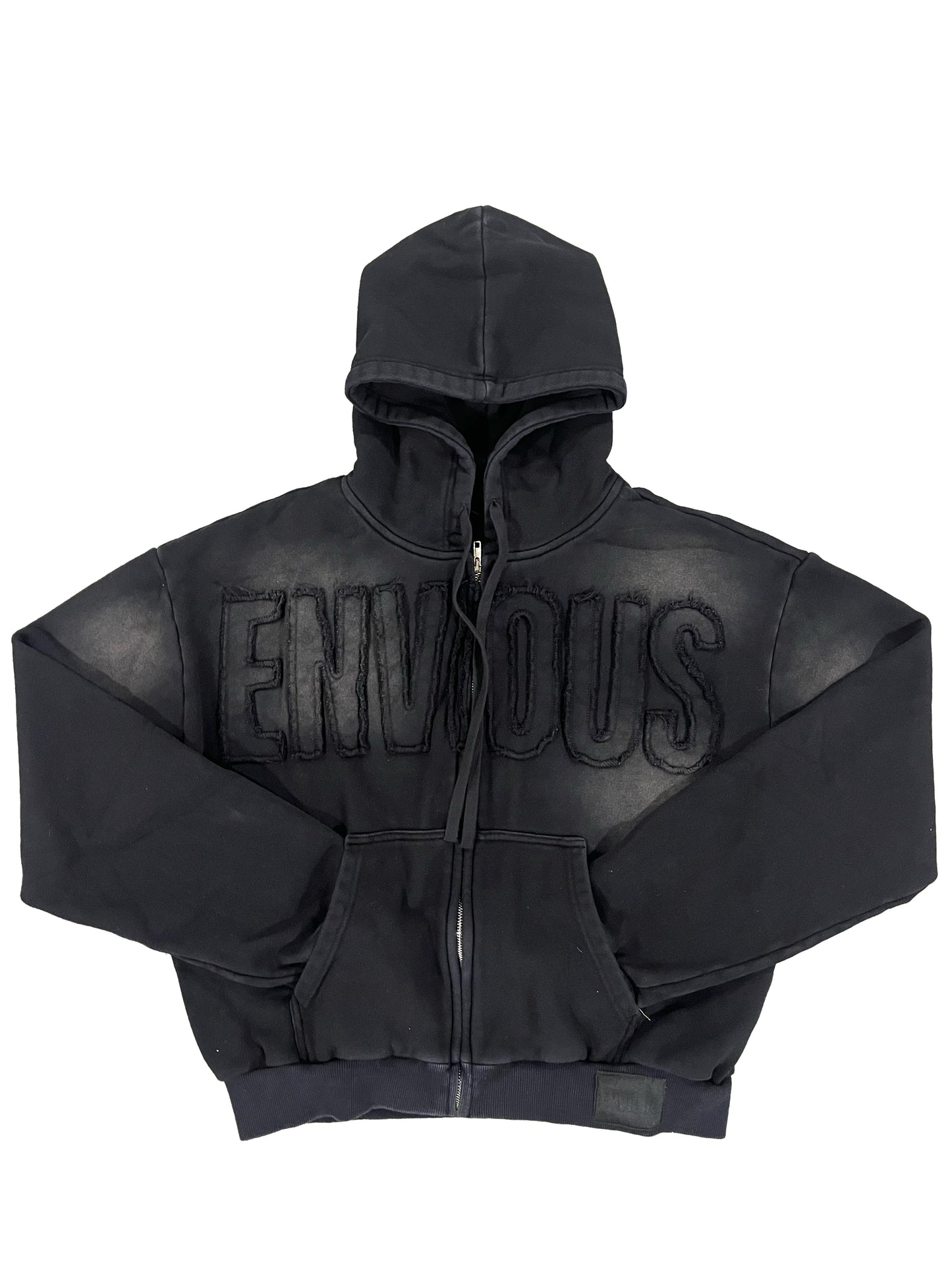 Envious Skull Zip Up (BLACKOUT) (Jacket)