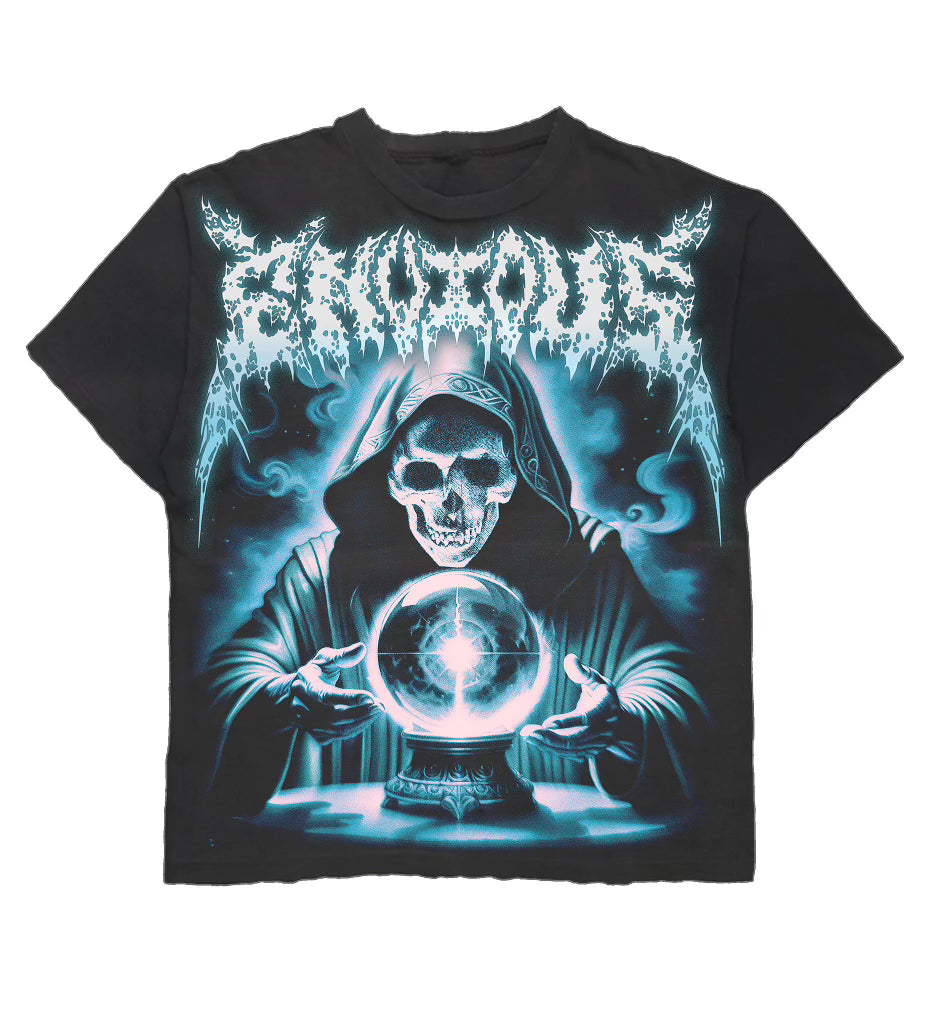 Skully Wizard Shirt(BLACK)