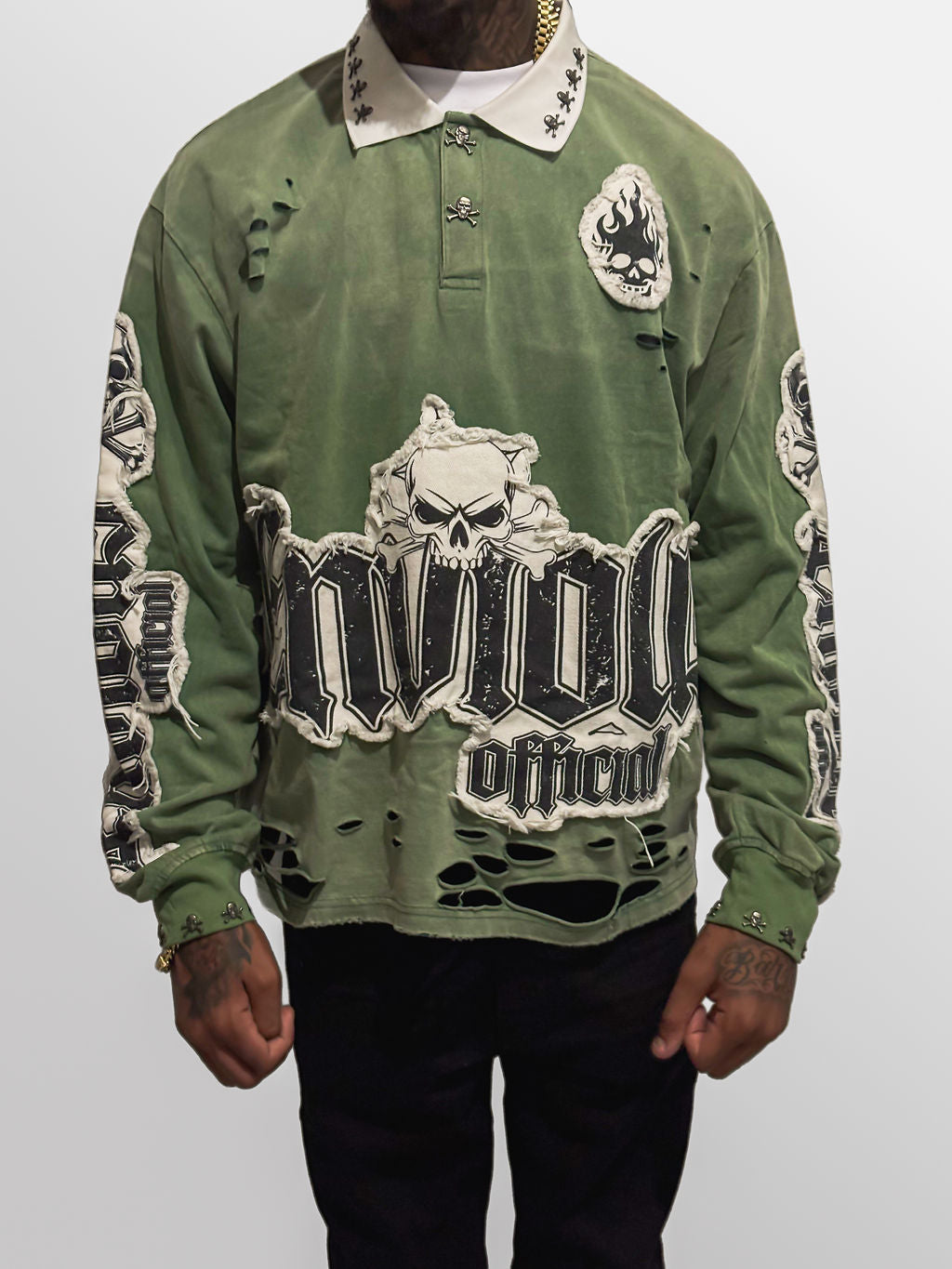 Bush Skully Button Up