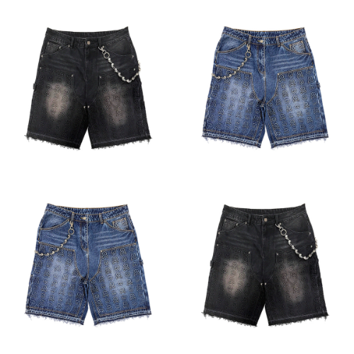 Skull Banger Baggy Denim Shorts Bundle Deal