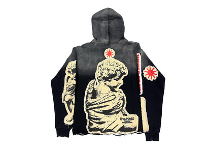 World Of Sin Zip Up Hoodie(BLACK)