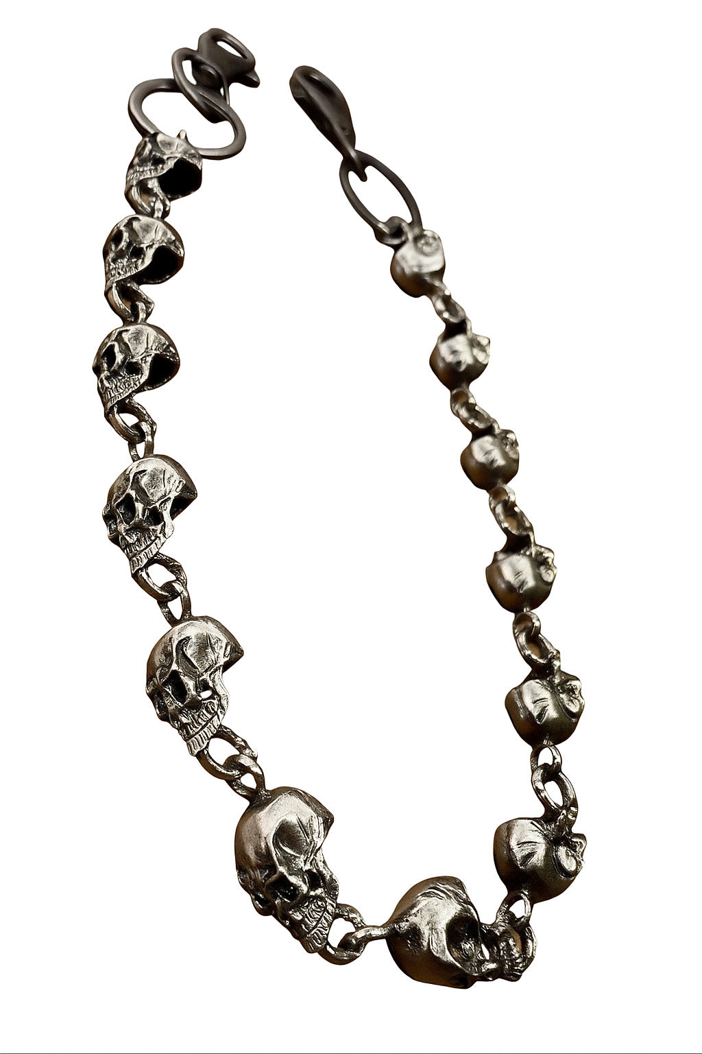 Skull head wallet chain