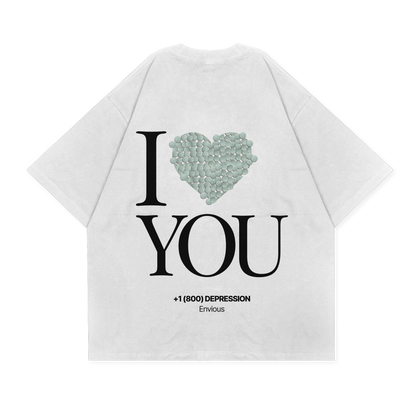 I Love You White T-Shirt